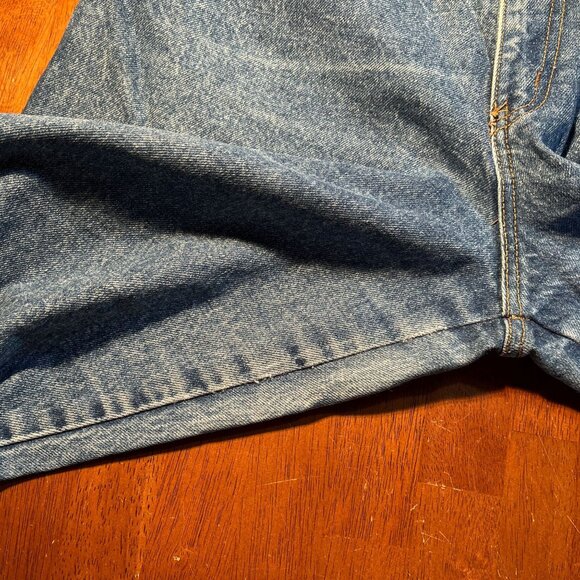 Vintage Bill‎ Blass High Waist Jeans Womens 32x26 Pleated Petite Tapered Mom - Picture 6 of 12